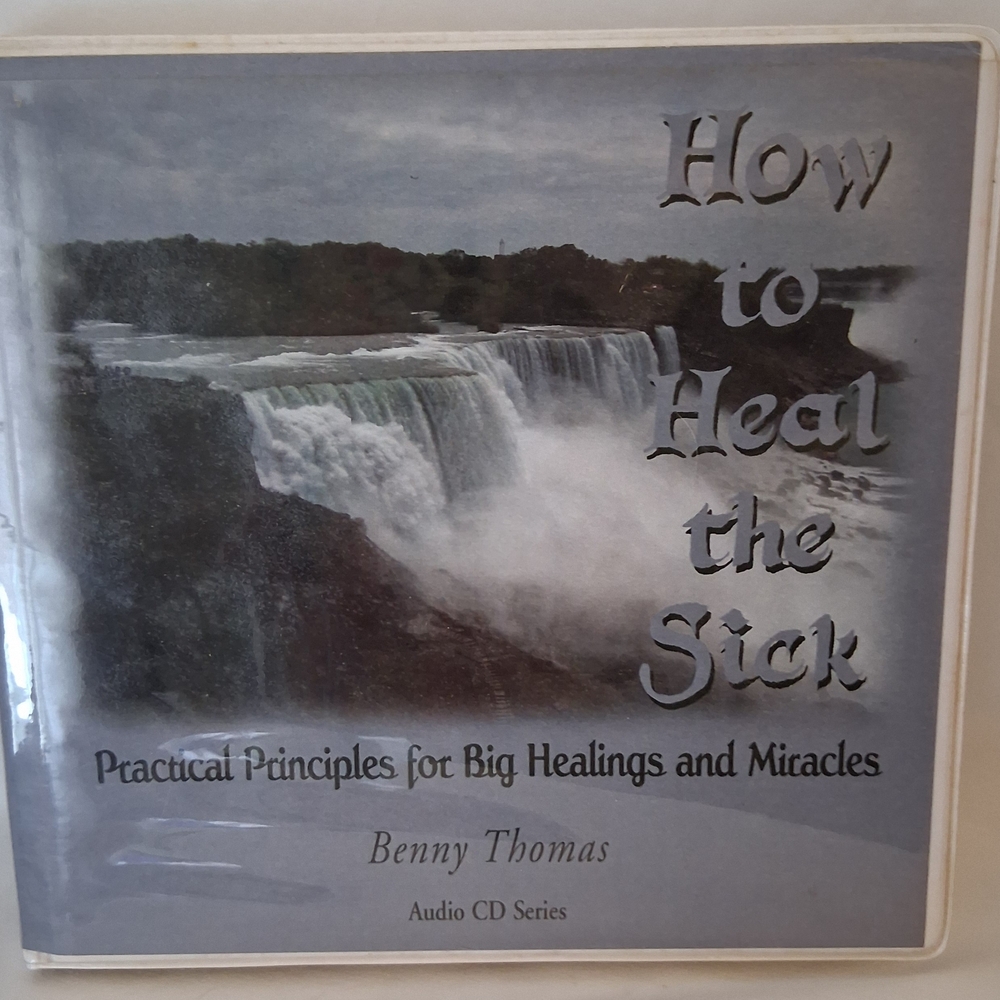 "How to Heal the Sick" Benny Thomas 4-CD Set Healings~Miracles~Gifts~Anointing